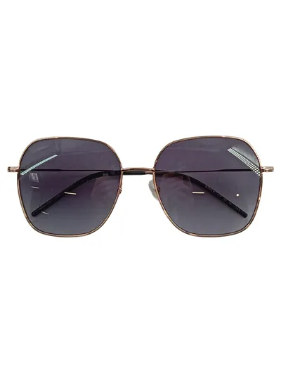 BOSS Sonnenbrille 1537, S Damen Herren Metall Elegant Farbverlauf Inkl. Etui