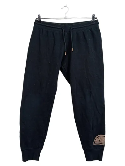ellesse Jogginghose Damen Gr. 42/XL Schwarz Sportlich Baumwolle
