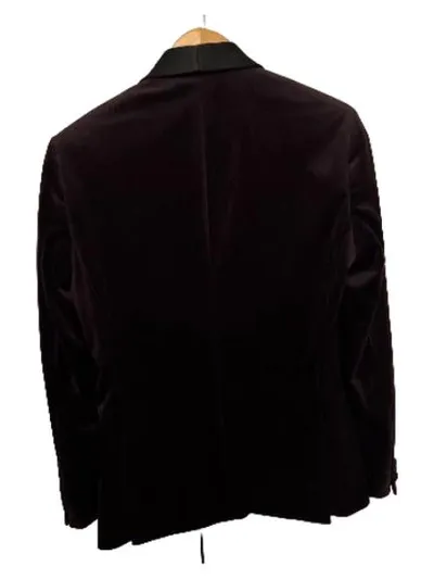 Isaac Dewhirst Samt Sakko Herren Gr. 44 Schwarz Smoking Blazer