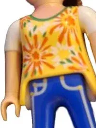 Playmobil Figuren Set Polizistin Zivilistin 2 Figuren Blau Kinder ab 4 Jahre 4