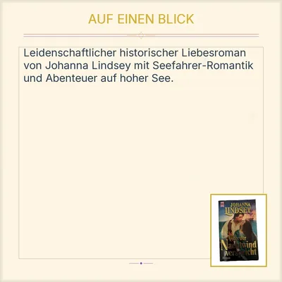 Was der Nachtwind verspricht Johanna Lindsey Heyne Historischer Roman