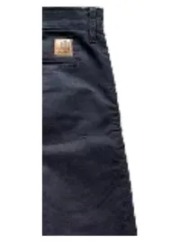 Carhartt WIP Chino Hose Herren Blau W33 L30 Streetwear Baumwolle 5