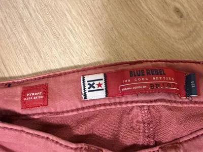Blue Rebel Mädchen Jeans Slim Fit Rosa Gr. 134 Skinny Hose