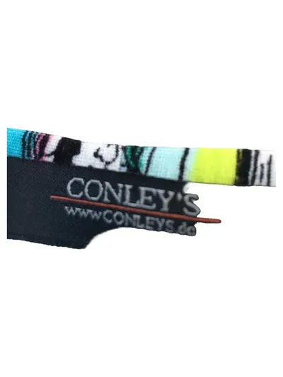CONLEY'S Hawaii Tanktop Damen Gr. S Türkis Surfprint Viskose