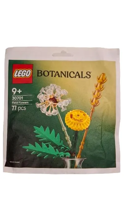 LEGO Botanicals 30701 Field Flowers Polybag 77 Teile NEU OVP