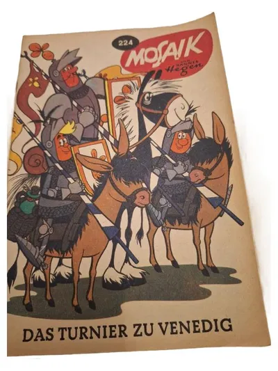 Mosaik 224 Hannes Hegen Das Turnier zu Venedig Comic Abenteuer
