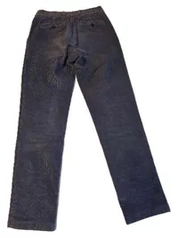 Finshley & Harding Herren Cordhose Blau Gr. 46 Stoffhose Casual 3