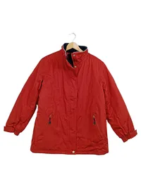 Crossfield Damen Outdoorjacke Gr. 36 Rot Polyester Windbreaker 1