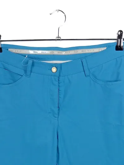 BRAX Golf Hose Damen Golfhose Türkis Größe 40 Sportlich Stretch