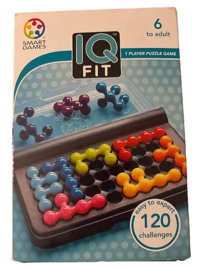 Smart Games IQ Fit Rätselspiel 1 Spieler 120 Herausforderungen Logikspiel