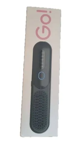 Whipl Go! Kabellose Glättebürste LH-2210 Haarglätter Bürste Schwarz