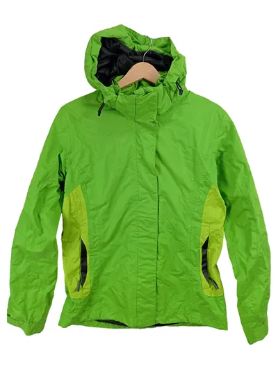 CMP Kinder Outdoorjacke Mädchen Gr. 176 Grün Kapuze Wasserdicht