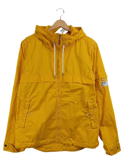 Bench. Herren Outdoorjacke Kapuzenjacke Gelb Gr. L Windjacke