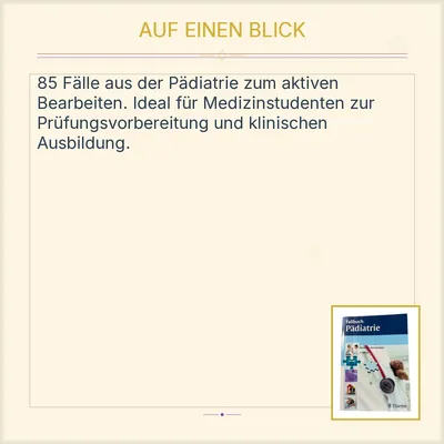 Fallbuch Pädiatrie Michaela Kreckmann 2. Auflage Thieme Fachbuch Medizin