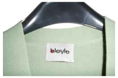 Bleyle Damen Strickjacke Gr. M Hellgrün Klassisch V-Ausschnitt