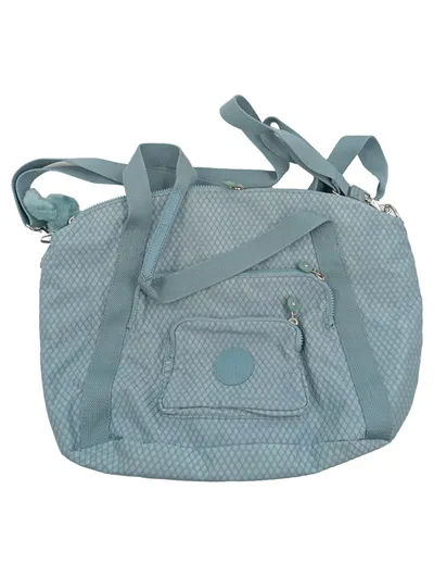 Kipling Damen Reisetasche Türkis Nylon Weekender Tasche Casual