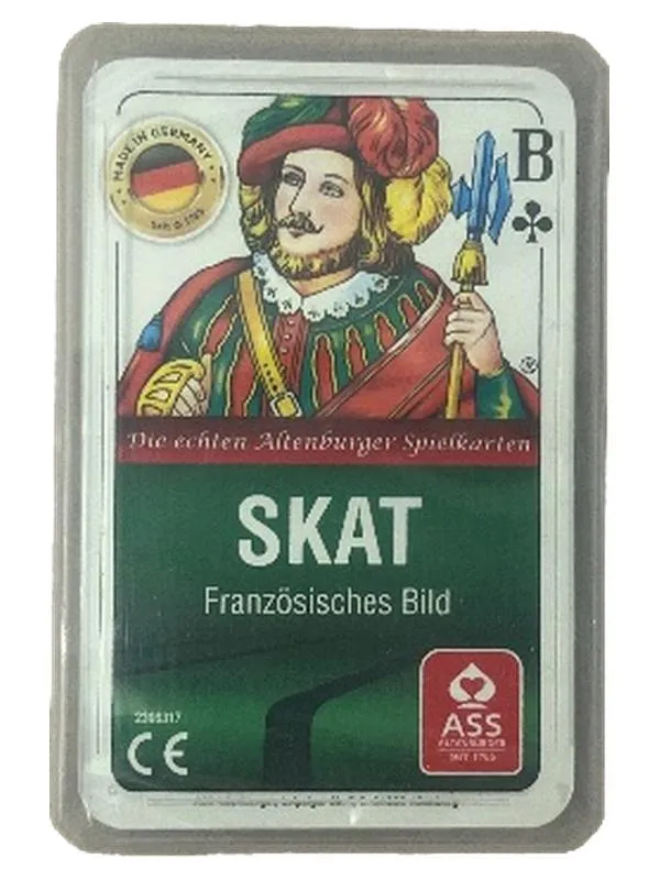 ASS Altenburger SKAT Französisches Bild Kartenspiel 32 Karten 1