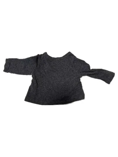 Cozy Cub Baby Langarmshirt Teddybär Gr. 56 Grau Baumwollmix