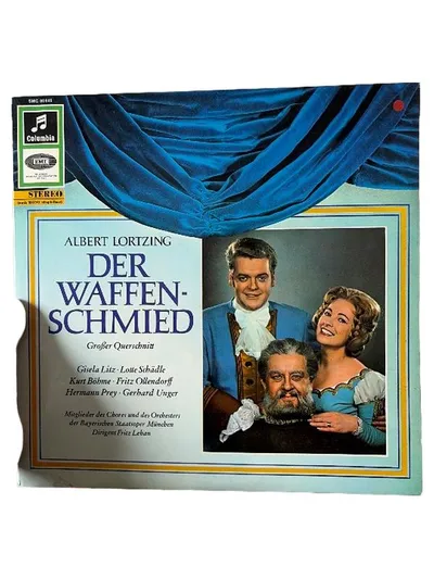 Der Waffenschmied Albert Lortzing Vinyl LP Columbia Großer Querschnitt