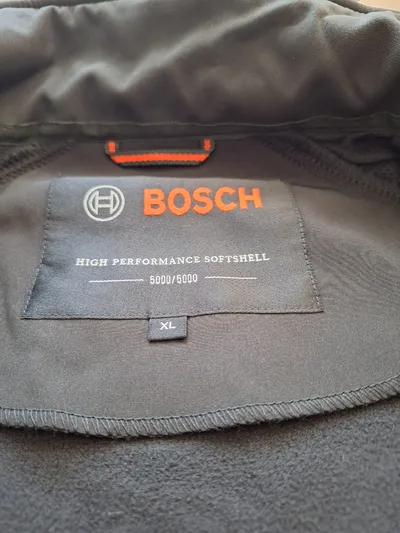Bosch Softshelljacke Herren XL Schwarz High Performance Outdoor Arbeitsjacke