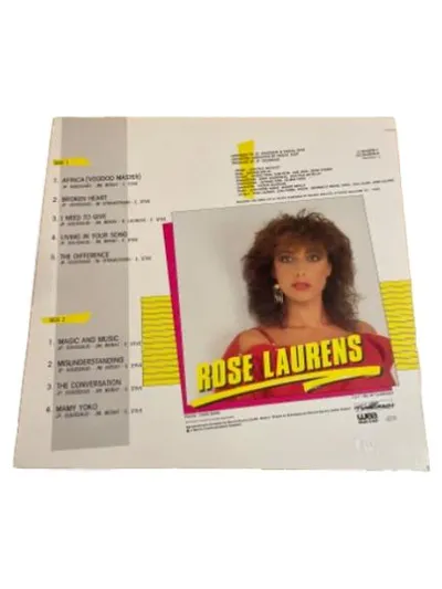 Rose Laurens - Africa LP Vinyl Album WEA inkl. Mamy Yoko Magic and Music