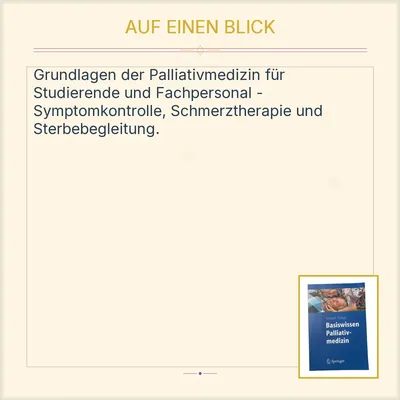 Basiswissen Palliativmedizin Schnell Schulz Springer Fachbuch Medizin