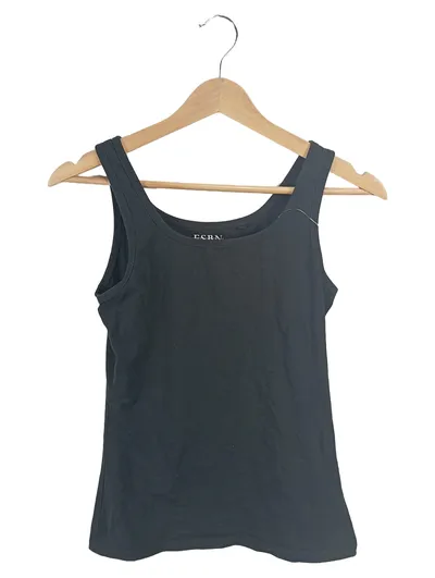 Fishbone FSBN Sister Damen Tanktop Basic Schwarz Gr. S Ärmellos