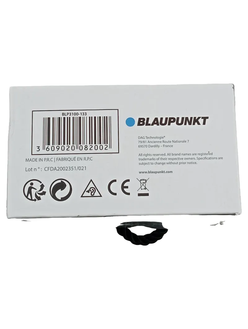 Blaupunkt Aluminium LED Speaker 5W Bluetooth 5.0 Tragbarer Lautsprecher 6