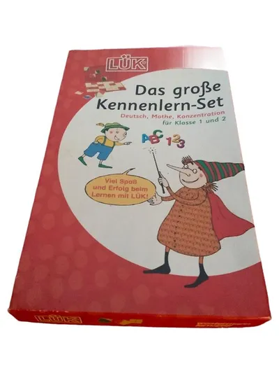 LÜK Das große Kennenlern-Set Deutsch Mathe Konzentration Klasse 1 und 2