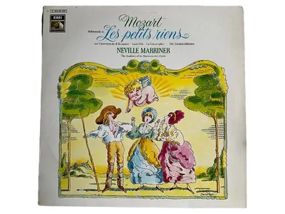 Mozart Les petits riens Vinyl LP Neville Marriner EMI Academy St Martin