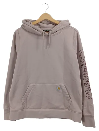 Carhartt Hoodie Kapuzenpullover Damen Gr. L Beige Rain Defender
