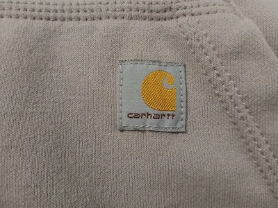Carhartt Hoodie Kapuzenpullover Damen Gr. L Beige Rain Defender