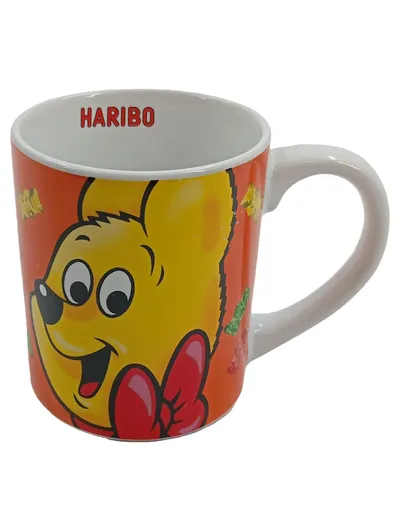 Haribo Tasse Goldbär Porzellan 350ml Orange Kaffeetasse Sammeltasse