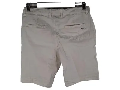 BOSS Herren Chino Shorts Beige Größe 48 W32 Casual Sommer