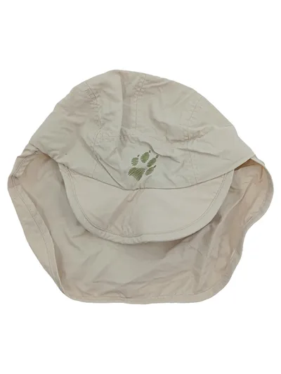 Jack Wolfskin Outdoor Hut Sonnenhut Größe S Beige Nackenschutz