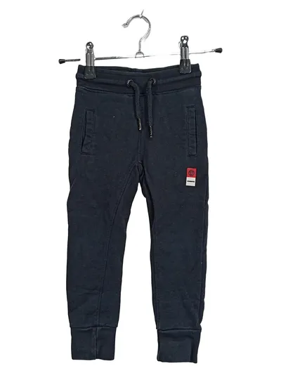 Vingino Kinder Jogginghose Gr. 98 Schwarz Sportlich Baumwolle