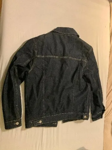 Mey & Edlich Jeansjacke Lammfellfutter Herren Gr. 46 Blau Sherpa