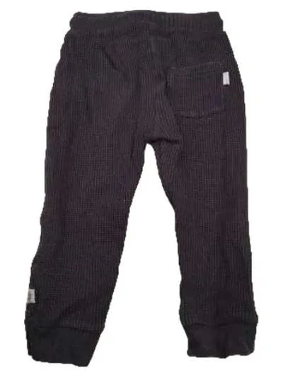 Noppies Jogginghose Kinder Gr. 92 Grau Waffle Knit 97% Baumwolle