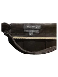 Marc O'Polo Damen Bleistiftrock Schwarz Gr. 42 Italian Fabric Business 2