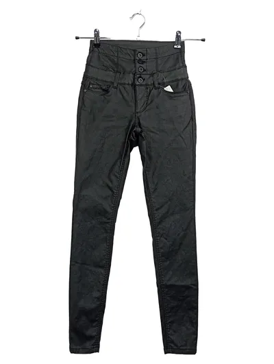 ONLY Damen High Waist Jeans Skinny Schwarz Gr. 34/32 W26 XS