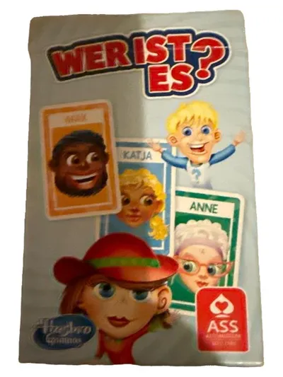Wer ist es? Hasbro Kartenspiel Reisespiel 55 Karten Klassiker