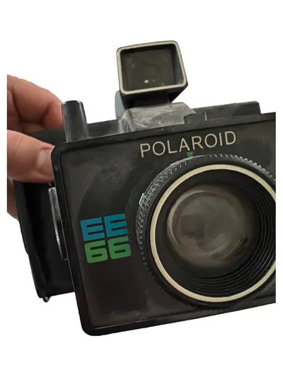 Polaroid EE66 Sofortbildkamera Vintage Instant Camera Schwarz