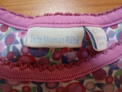 JoJo Maman Bébé Mädchen Kleid Blumenmuster Rosa 18-24 Monate 86