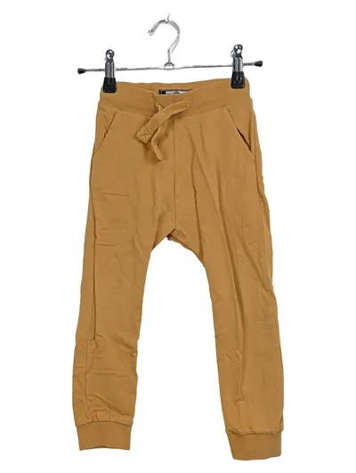 NEXT Jogginghose Kinder Gr. 104 Beige Baumwolle Kordelzug