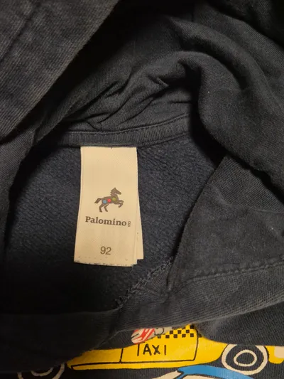 Palomino Kinder Kapuzenpullover Hoodie Fahrzeuge Blau Gr. 92