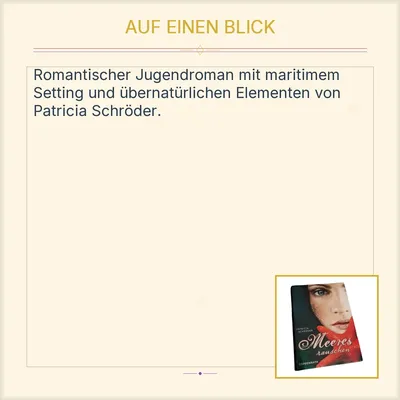 Meeresrauschen Patricia Schröder Coppenrath Jugendbuch Roman Hardcover