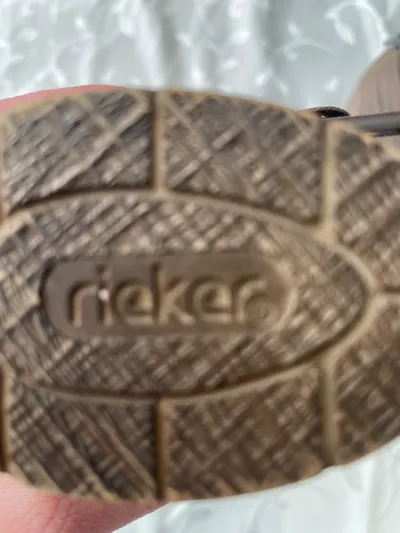 Rieker Sandaletten Damen Gr. 39 Braun Leder Komfort Sommer Schuhe