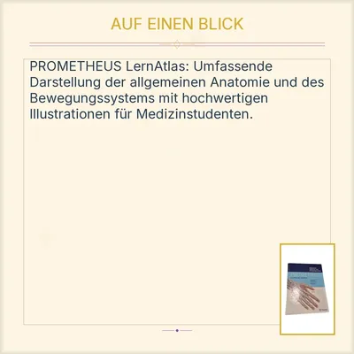 Prometheus LernAtlas Anatomie - Allgemeine Anatomie & Bewegungssystem Thieme