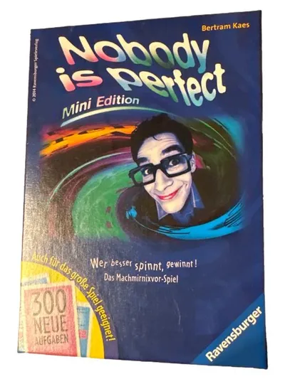 Ravensburger Nobody is perfect Mini Edition Partyspiel Bertram Kaes