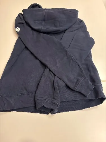 Belstaff Kapuzenjacke Herren Gr. M Blau Hoodie Sweatjacke Baumwolle 2